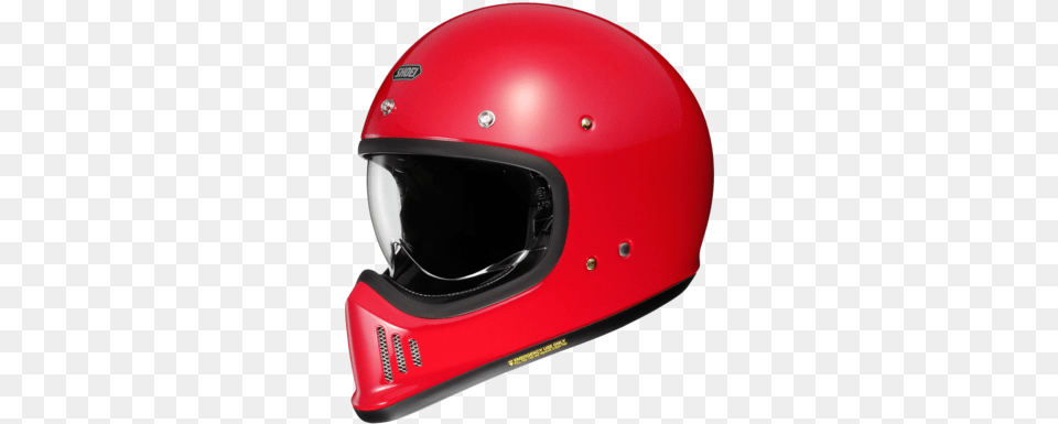 Shoei Ex Zero Full Face Helmet Shine Red Shoei Ex Zero, Crash Helmet, Clothing, Hardhat Free Png