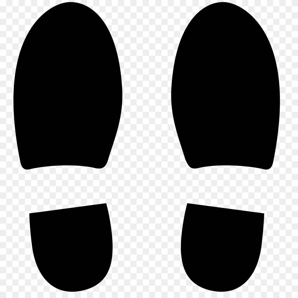 Shoes Icon, Gray Free Png