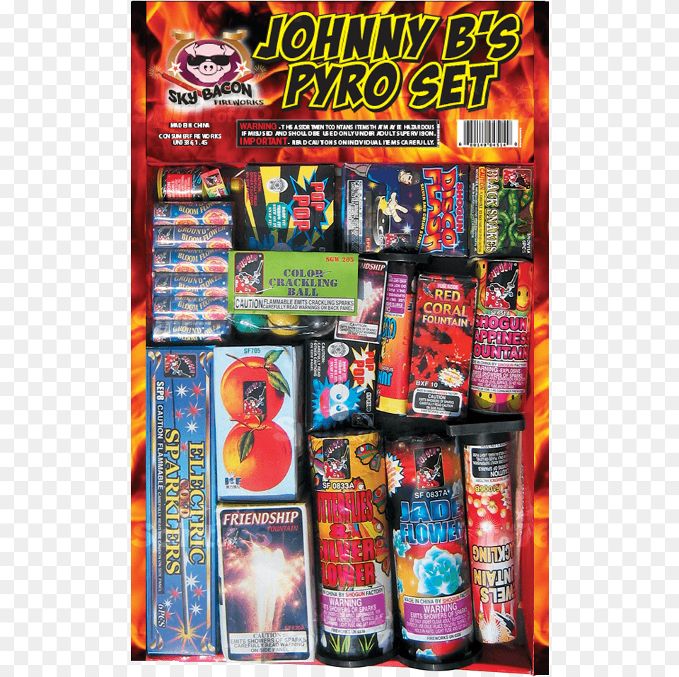 Shogun Fireworks Assortments, Food, Sweets, Can, Candy Png