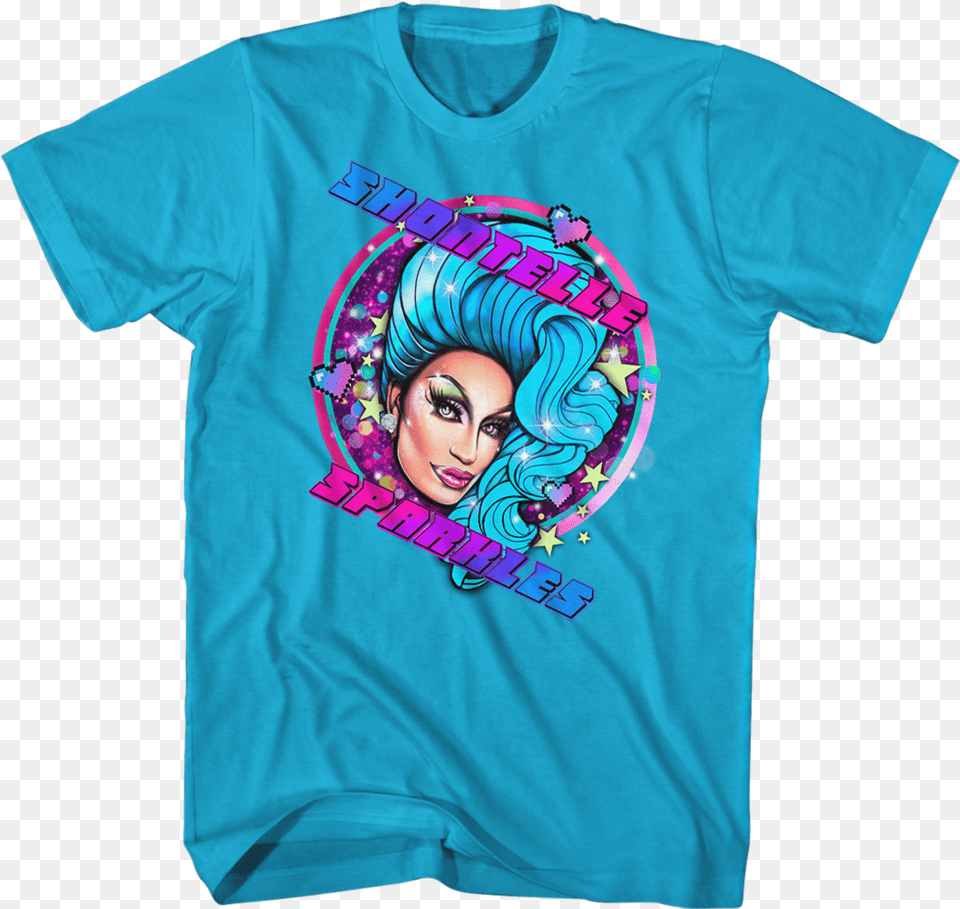 Shontelle Sparkles 8 Bit Hearts T Shirt Ray Finkle Laces Out T Shirt, Clothing, T-shirt, Face, Head Free Transparent Png