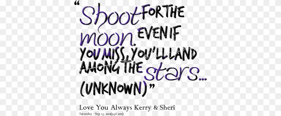 Shoot For The Moon Transparent Shoot For The Moon Even If You Miss You, Text, Head, Person Png