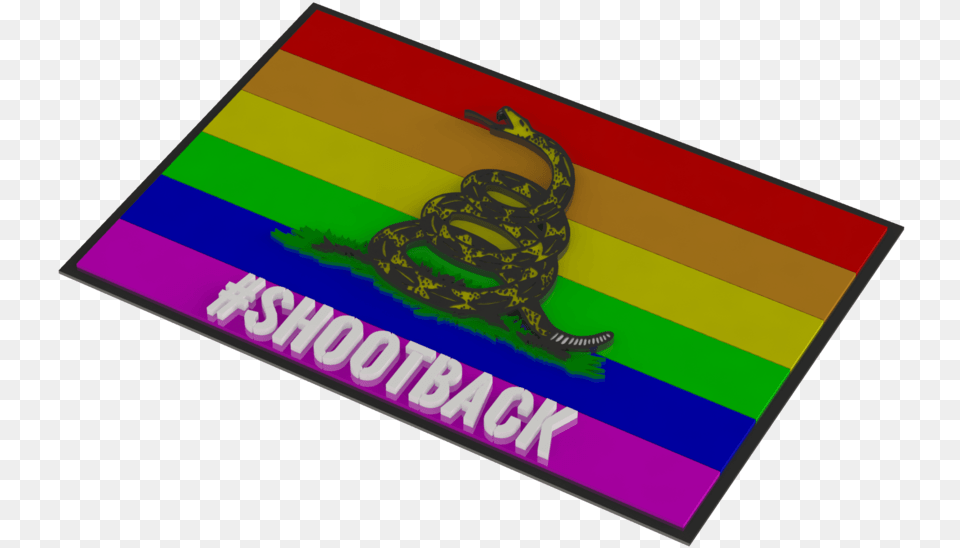 Shootback Dont Tread On Me Morale Patch, Mat Free Transparent Png