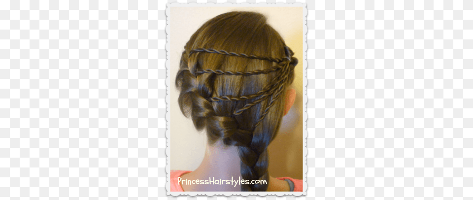 Shooting Star Braid Pasos Para Hacer Peinados Para, Child, Female, Girl, Person Free Png Download