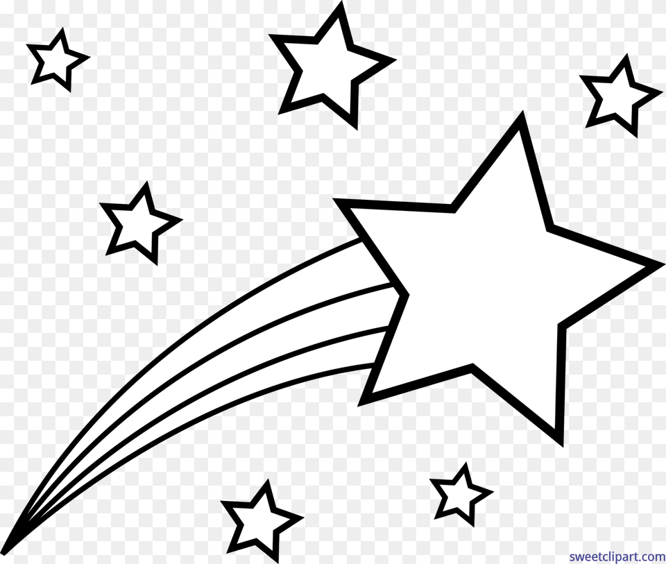 Shooting Star Clip Art, Star Symbol, Symbol Free Png Download