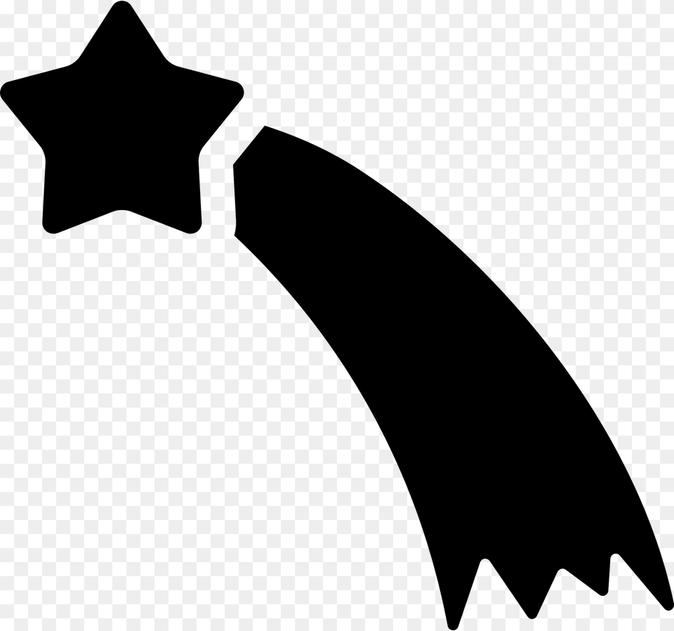 Shooting Star Clipart, Symbol, Sword, Weapon, Animal Png