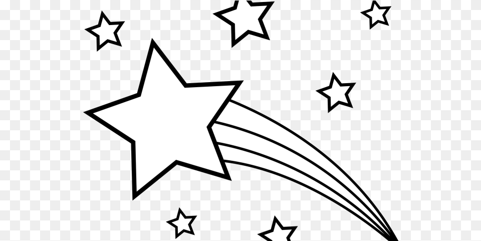 Shooting Star Clipart Line Art Escuela Normal De Las Huastecas, Star Symbol, Symbol, Blade, Dagger Free Png Download