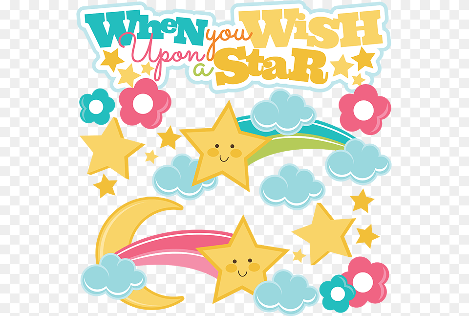 Shooting Star Clipart Wish Star Wish Upon A Star Clipart, Art, Graphics, Pattern Free Transparent Png