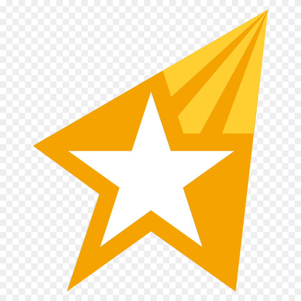 Shooting Star Emoji Clipart, Star Symbol, Symbol Png Image