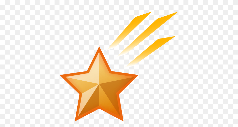 Shooting Star Emoji For Facebook Email Sms Id Emoji, Cutlery, Fork, Star Symbol, Symbol Png Image