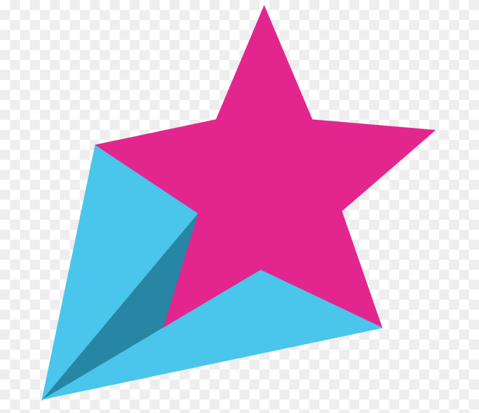 Shooting Star Outline, Star Symbol, Symbol, Rocket, Weapon Free Png Download