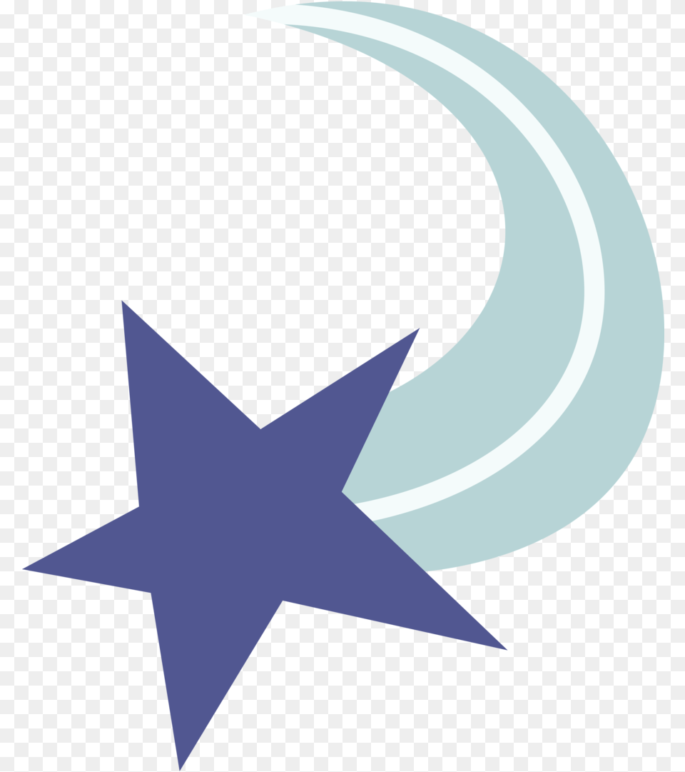 Shooting Star Transparent Background Mlp Star Cutie Mark, Nature, Night, Outdoors, Star Symbol Png Image