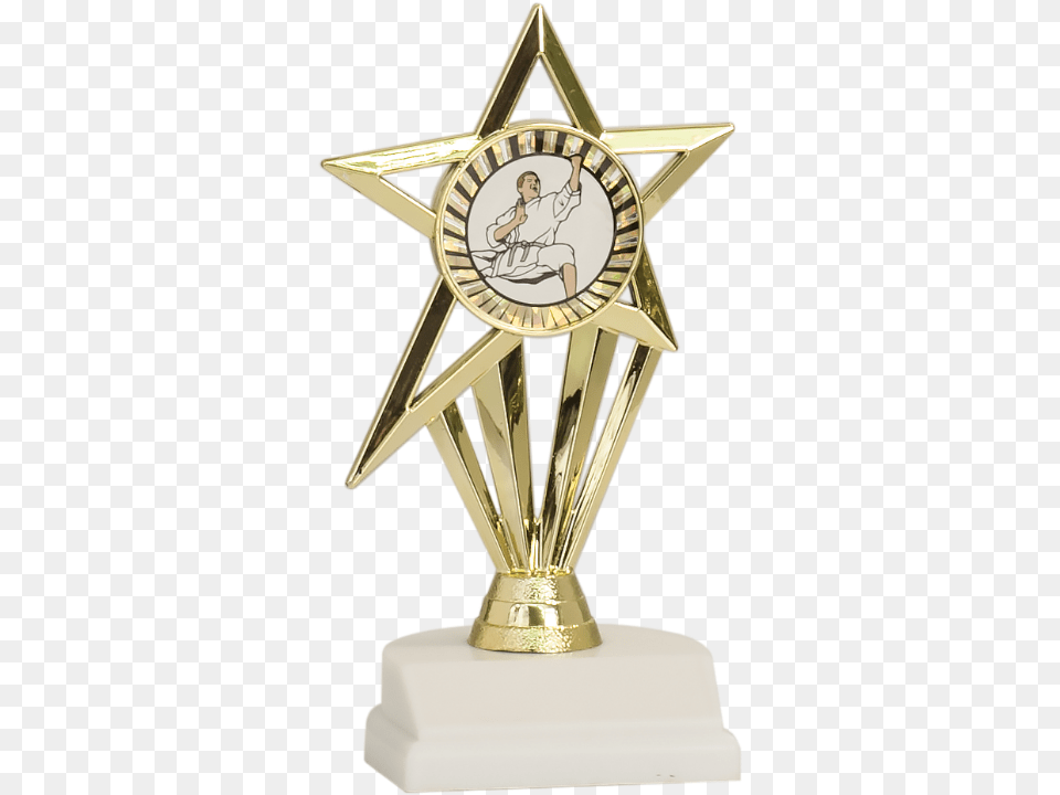 Shooting Star Trophy, Person, Cross, Symbol, Face Png Image