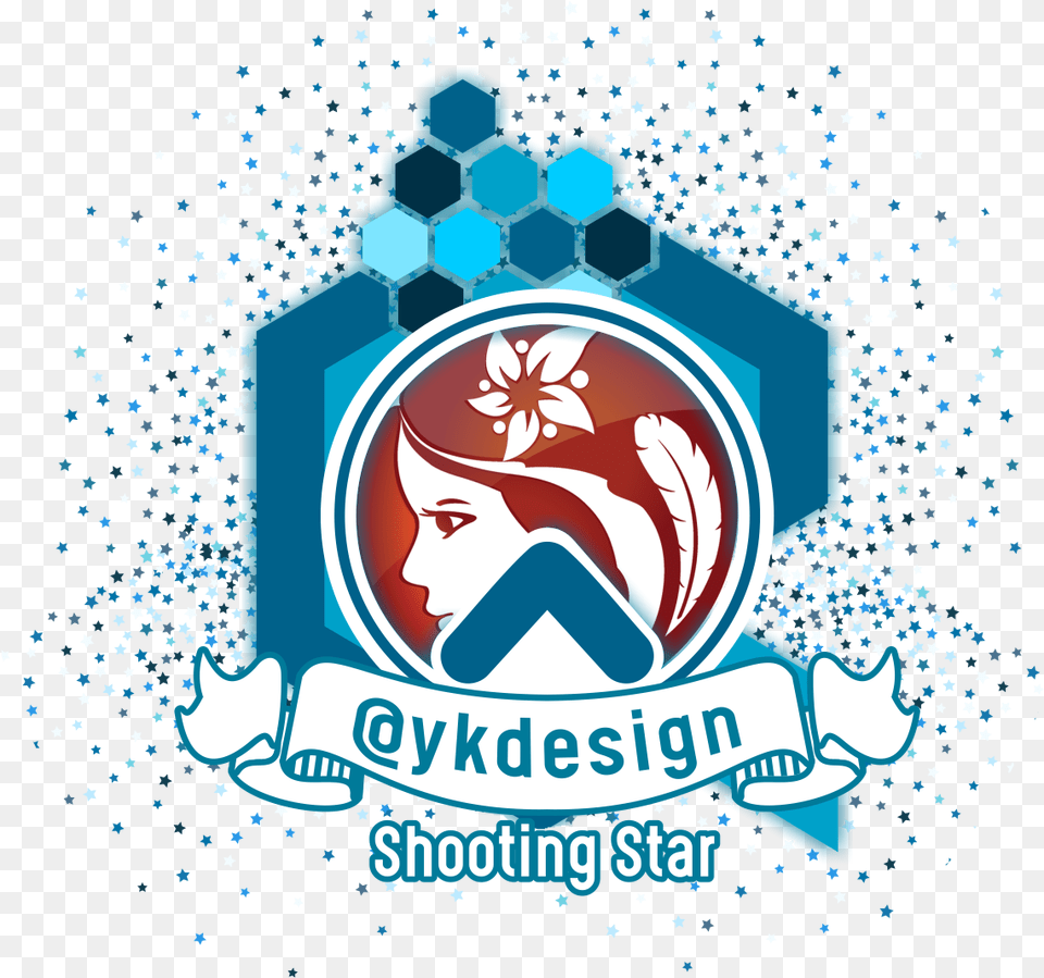 Shooting Star Ykdesign U2014 Steemit Portable Network Graphics, Logo, Advertisement, Baby, Person Free Transparent Png