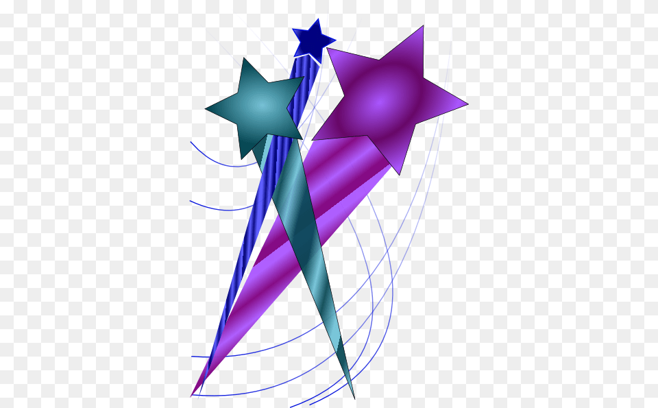 Shooting Stars Clip Art, Star Symbol, Symbol, Rocket, Weapon Free Png Download