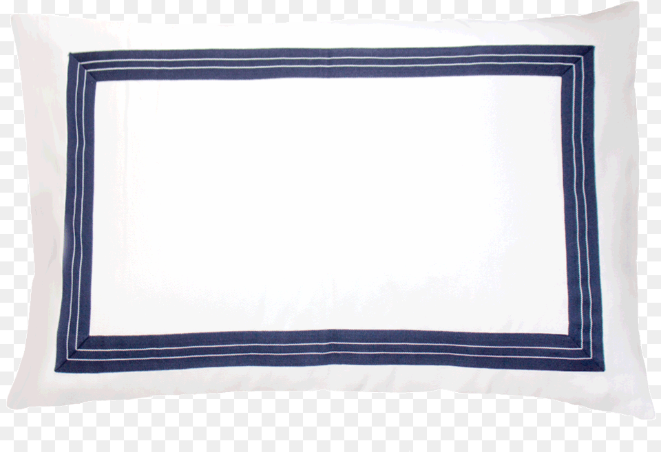 Shop Bandhini Braids Braid Denim Navy Sham Cushion Picture Frame, Home Decor, Pillow, White Board, Blackboard Free Transparent Png