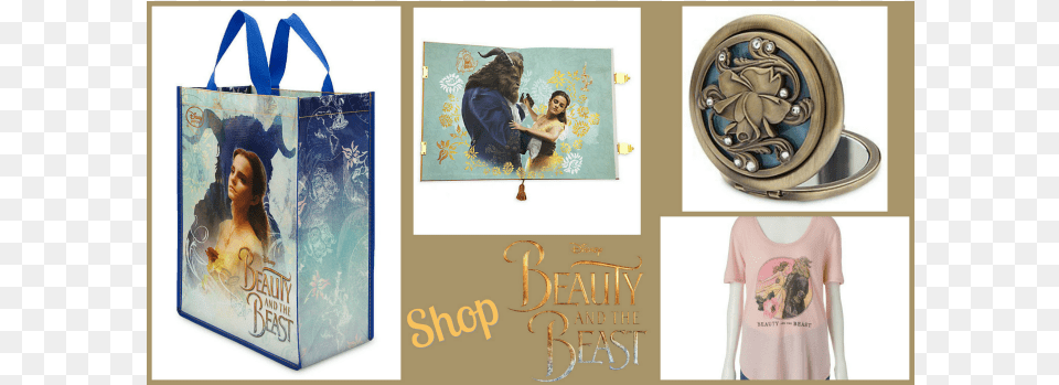 Shop Beauty And The Beast Disney Princess Beauty And The Beast Exclusive Compact, Bag, Accessories, Handbag, Pendant Free Png