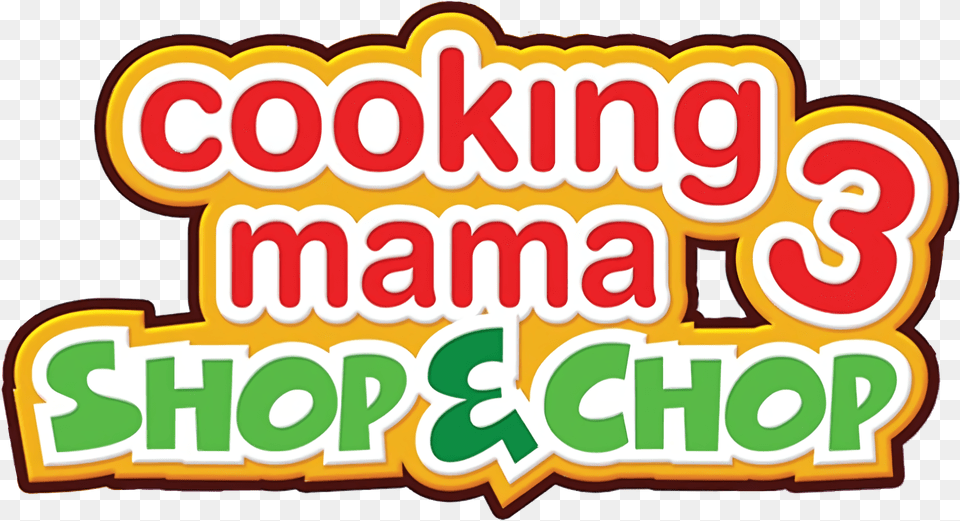 Shop Chop Cooking Mama 3 Logo, Text, Dynamite, Weapon Free Png