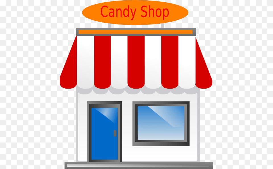 Shop Clipart Candy Shop, Awning, Canopy, Electronics, Screen Free Png Download