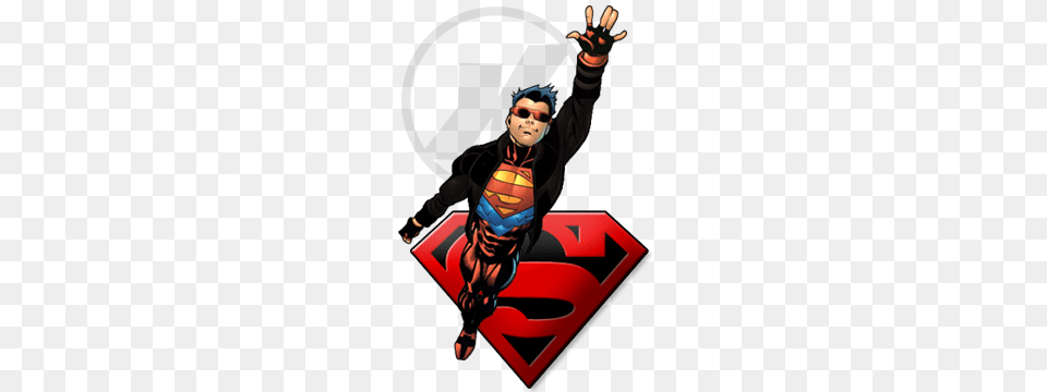 Shop For Dc Superboy Comics Online, Accessories, Sunglasses, Person, Book Png Image