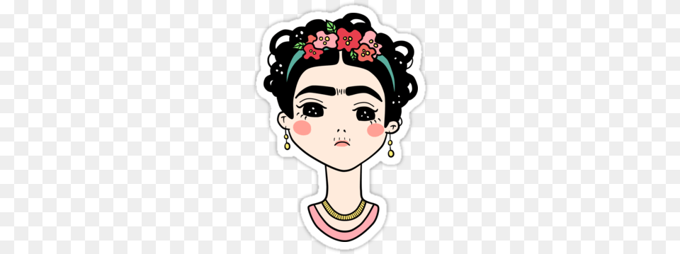 Shop From Unique Feminism Stickers On Redbubble Frida Kahlo Doodle, Accessories, Jewelry, Earring, Wedding Png