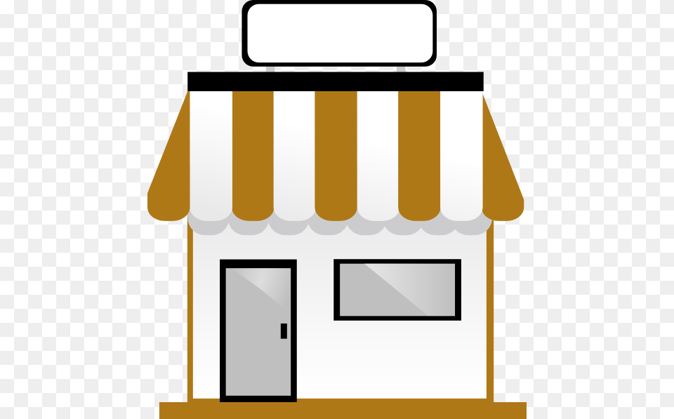Shop Front Without Title Clip Art, Awning, Canopy, Gas Pump, Machine Free Transparent Png