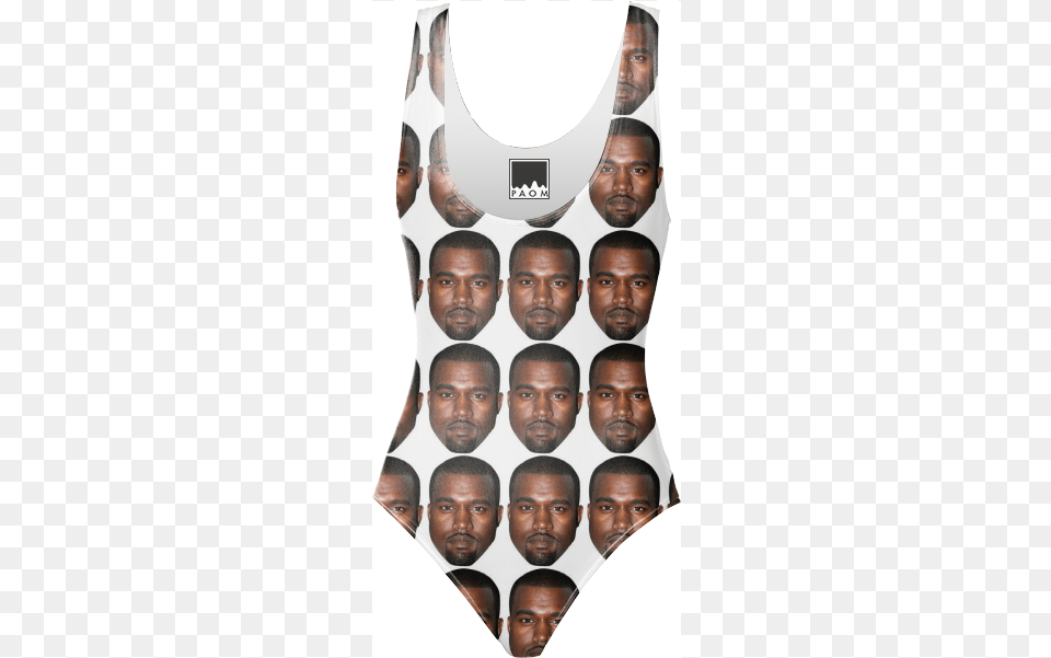 Shop Kanye One Piece One Piece Swimsuit By Jpg Cartel Cuirass, Adult, Swimwear, Person, Man Free Png Download