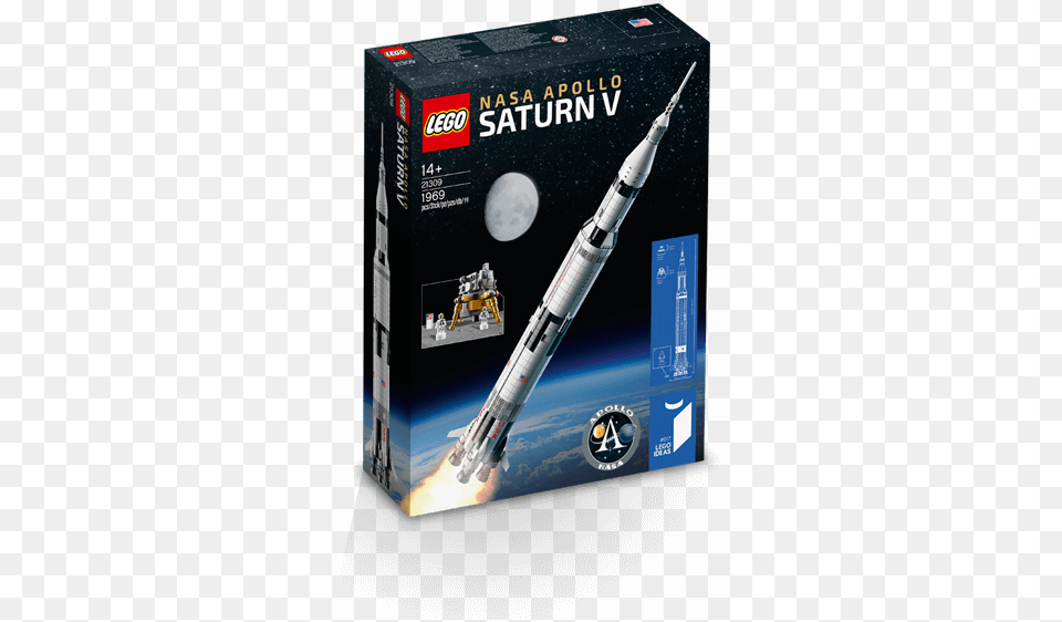 Shop Lego Apollo Saturn V, Rocket, Weapon Png