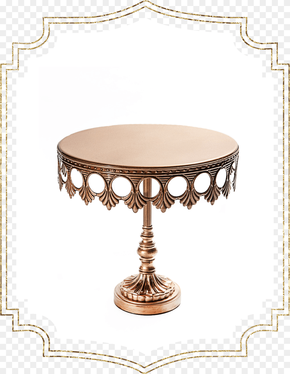 Shop Preview Antique Gold Crown Cake Stand Stand For A Crown, Lamp, Furniture, Table, Lampshade Free Png