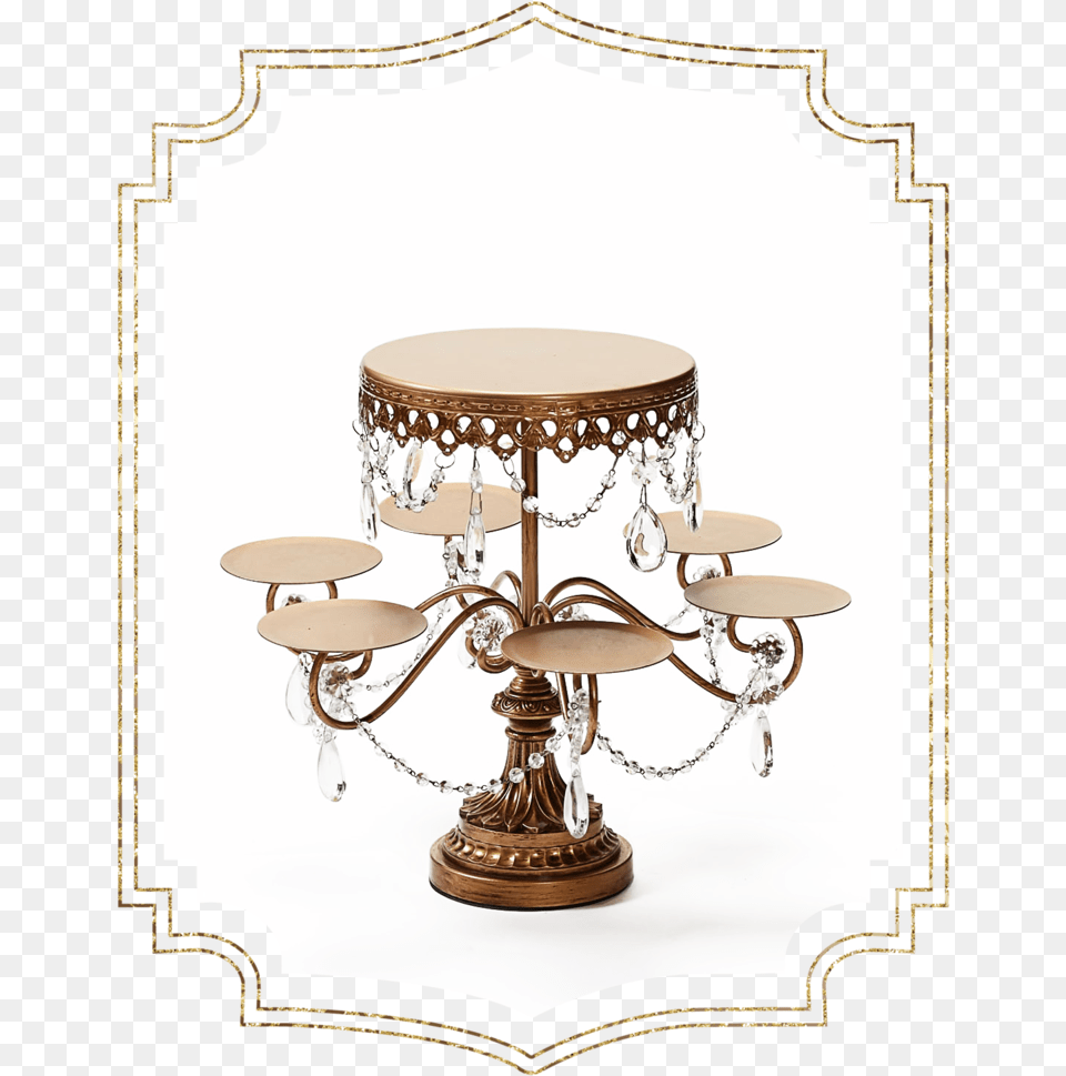 Shop Preview Antique Gold Rosebud Dessert Stand Outdoor Table, Chandelier, Lamp, Bronze, Furniture Png