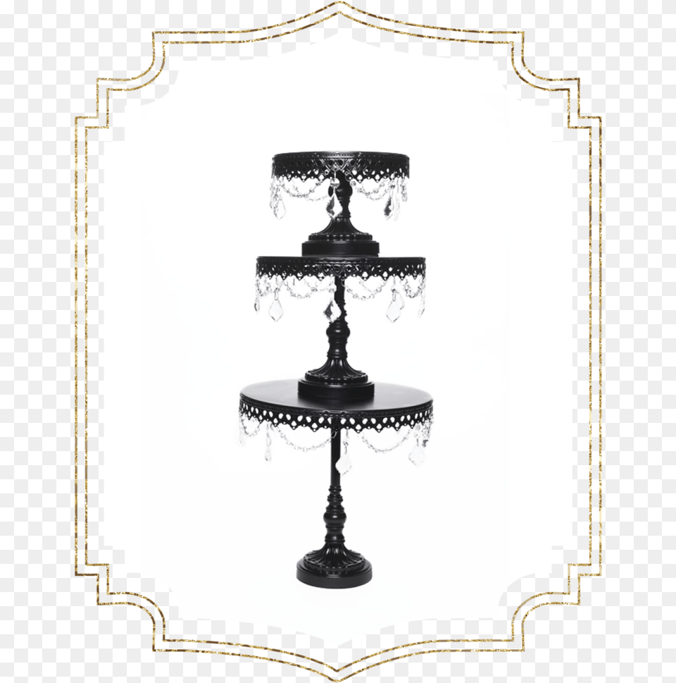 Shop Preview Black Round Chandelier Cake Stand Shelf, Lamp, Water, Furniture, Architecture Free Transparent Png