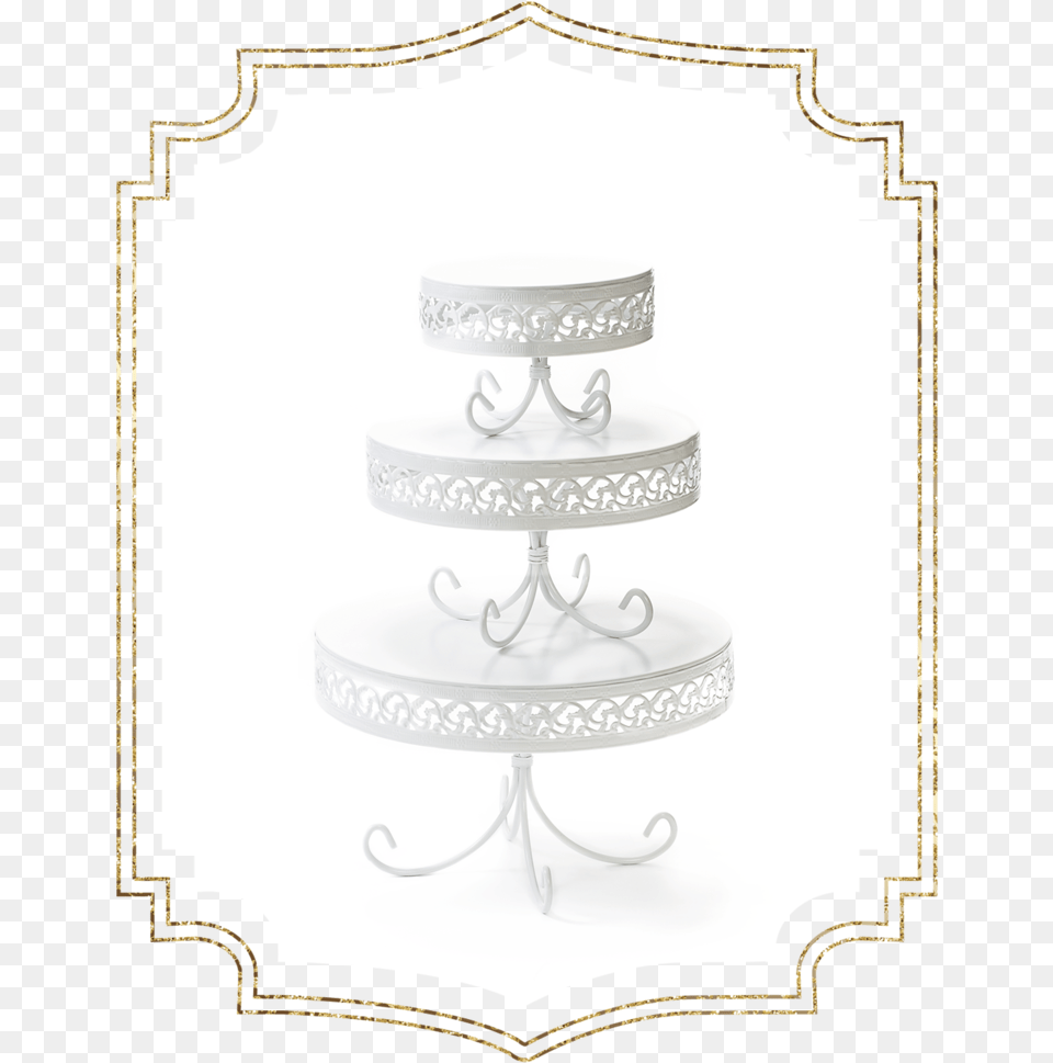 Shop Preview White Loppy Band Cake Plate Png Image