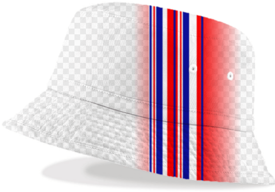 Shop Red White Blue Stripes Bucket Hat Bucket Hat, Cap, Clothing, Sun Hat, Cushion Free Transparent Png
