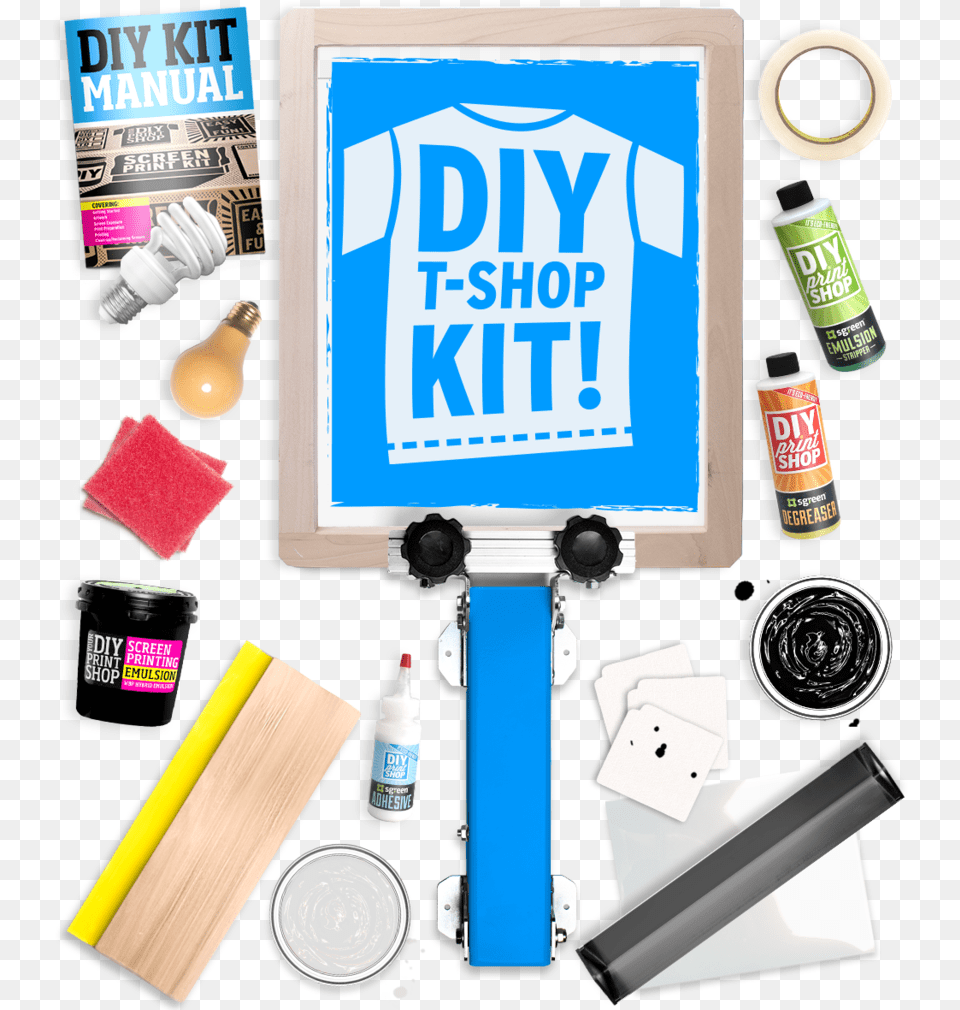 Shop Screen Printing Kit Diy Screen Printing Kit, Furniture Free Transparent Png