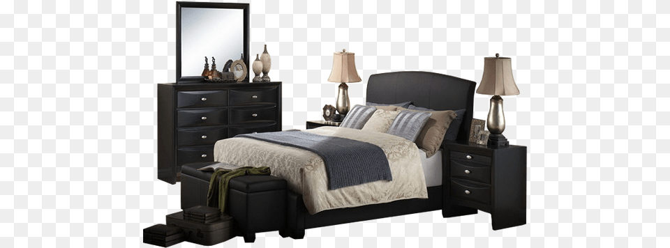 Shop Some Of The Best Brands For All Of Your Living Acme Ireland Full Faux Leather Bed Black, Lamp, Cabinet, Furniture, Table Lamp Png