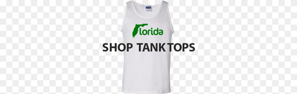 Shop State Florida Shape F Flipped Logo Tank Top Shirts Active Tank, Clothing, T-shirt, Undershirt, Tank Top Free Png