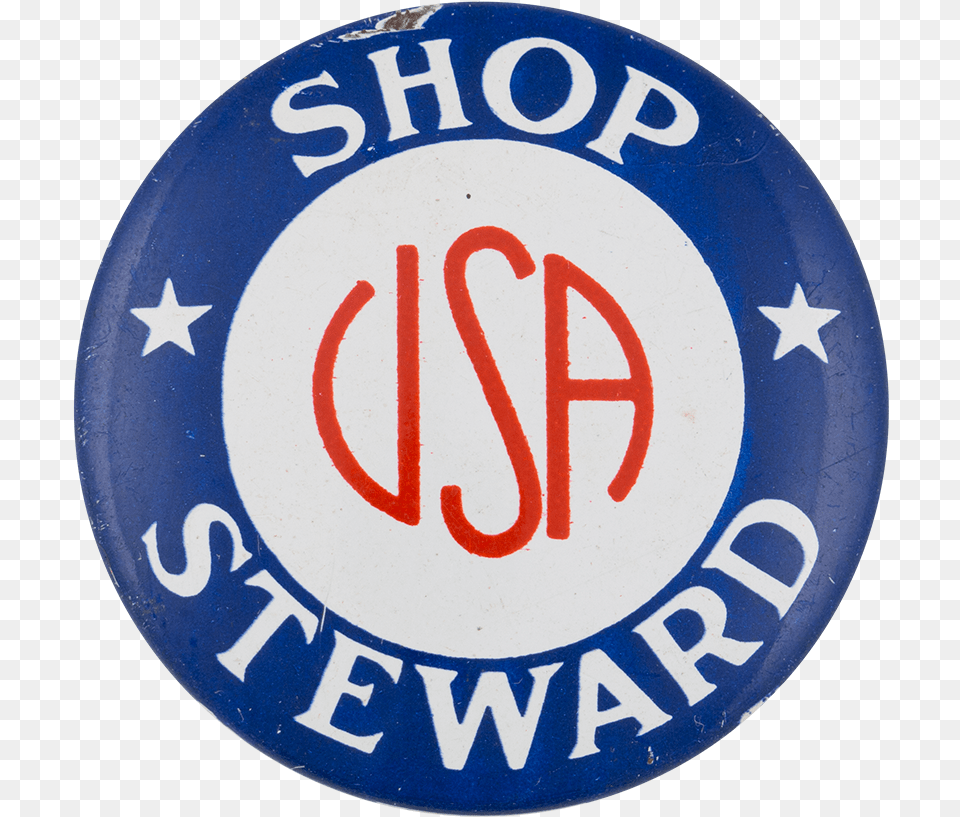Shop Steward Club Button Museum Circle, Badge, Logo, Symbol, Emblem Png Image