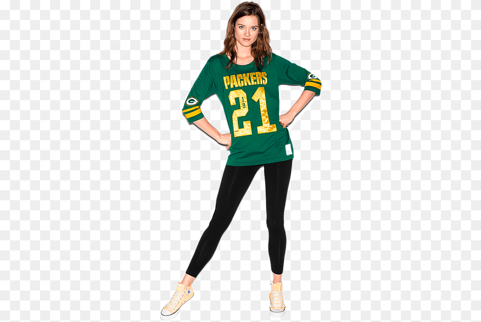 Shop Team Victoria Secret Victoria Secret Nfl Shop Girl, Clothing, T-shirt, Sleeve, Shirt Free Png