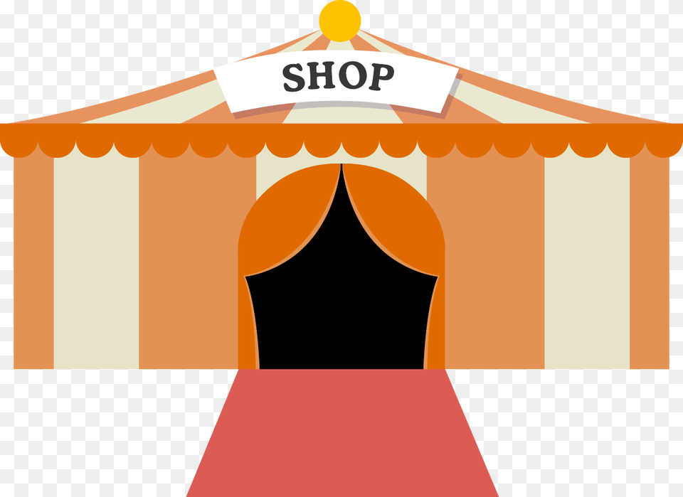 Shop Tent 2 Shop Tent, Canopy Free Transparent Png