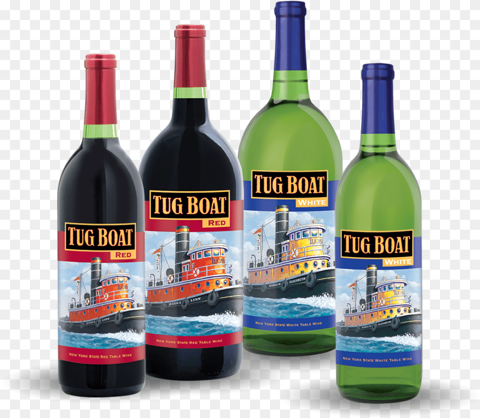 Shop Tugboat Wines Red Wine, Bottle, Alcohol, Liquor, Beverage Png Image