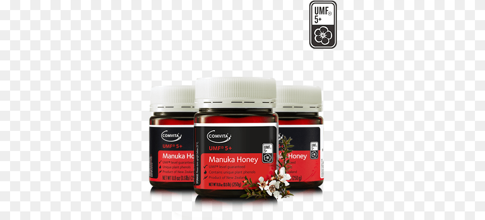 Shop Umf 5 Manuka Honey Comvita Umf 5 Manuka Honey, Jar, Herbal, Herbs, Plant Free Transparent Png