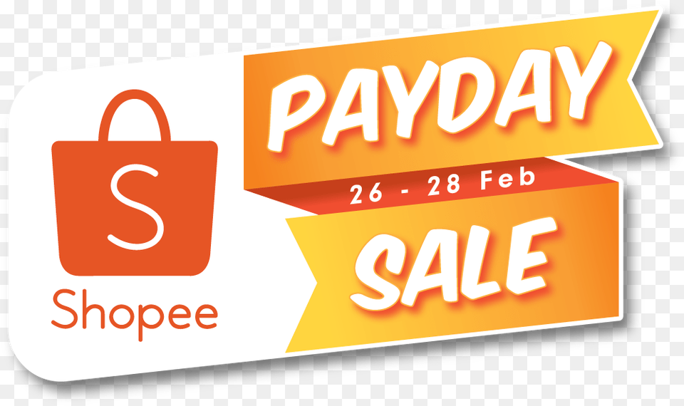 Shopee Logo Shopee Pay Day Sale Fbe Eviralcham Bfb Shopee Payday Sale, Text, Bag Png