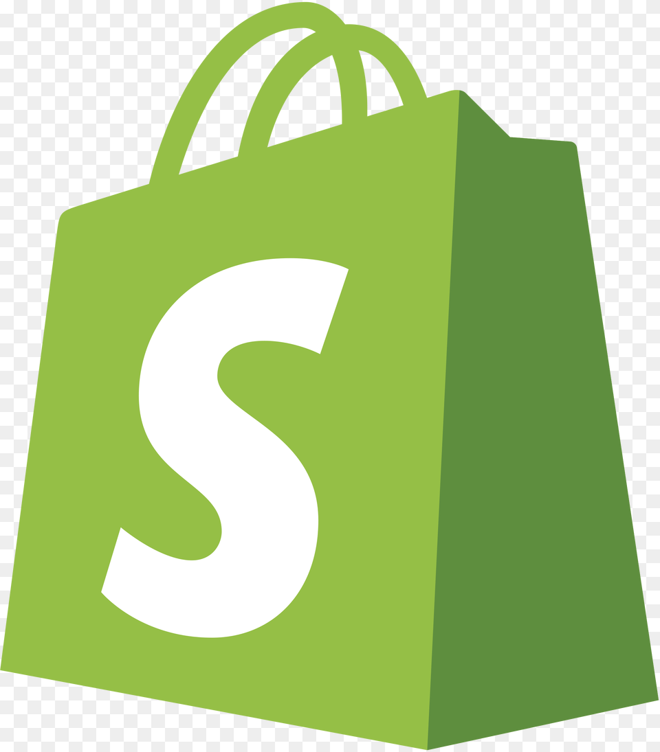 Shopify Logo Icon Of Flat Style Shopify Logo, Bag, Shopping Bag Png Image