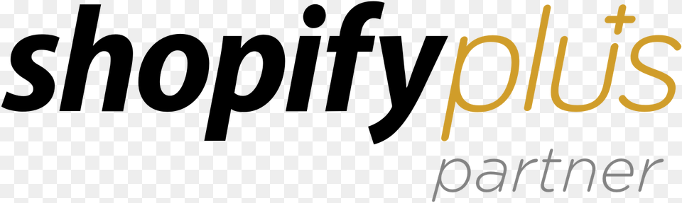 Shopify Marketing Shopify Plus Partner Logo, Text, Symbol Free Transparent Png
