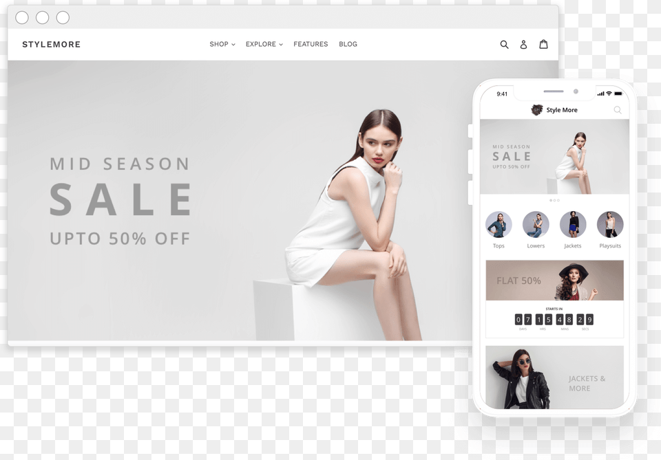 Shopify Mobile App Design, Adult, Person, Woman, Female Free Png