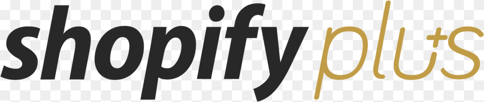 Shopify Plus Logo, Text Png