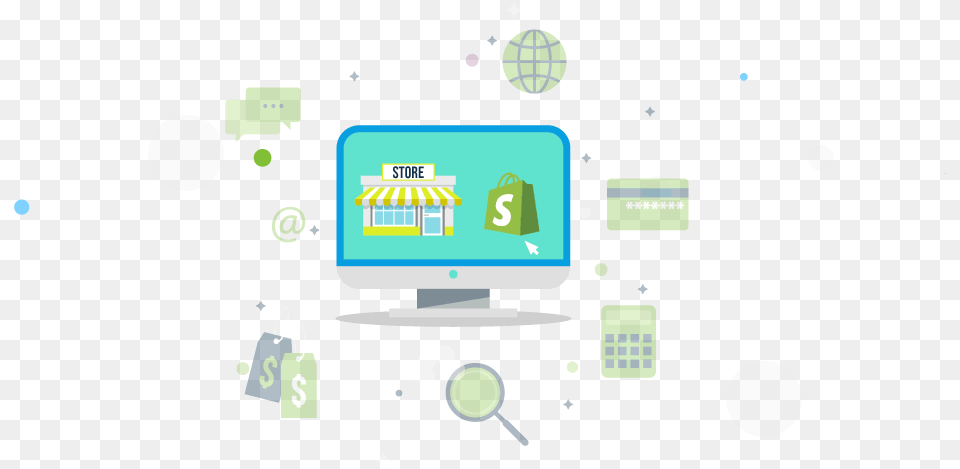 Shopify Store Development Shopify Store Setup Banner, Computer, Electronics, Pc, Astronomy Png Image