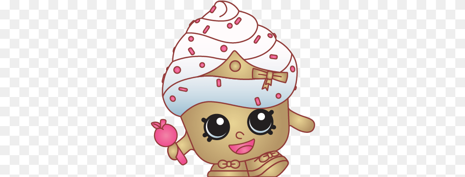 Shopkins 1 137 Cupcake Queen A Limi Cupcake Queen Shopkins Limited Edition, Clothing, Hat, Nature, Outdoors Png