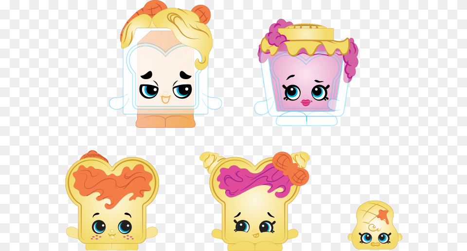 Shopkins Characters, Cream, Dessert, Food, Ice Cream Free Transparent Png