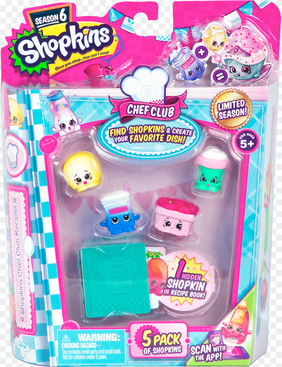 Shopkins Chef Club 5 Pack Shopkins Free Transparent Png