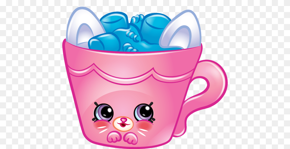 Shopkins Clipart Collection, Cup, Bottle, Shaker Free Png